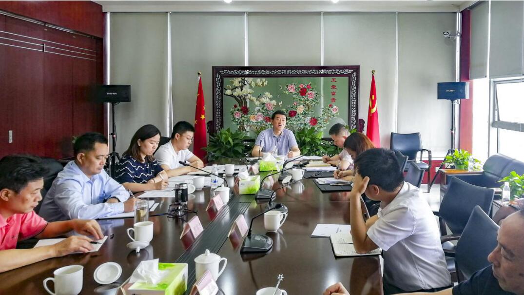 集团党委书记、董事长任丁率队赴js6666zs金沙锦弘开展主题教育课题调研